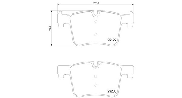 PASTIGLIE FRENO XTRA BMW 3