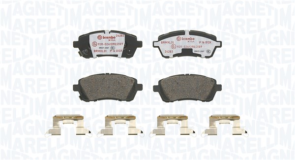 PASTIGLIE FRENO XTRA FORD FIESTA