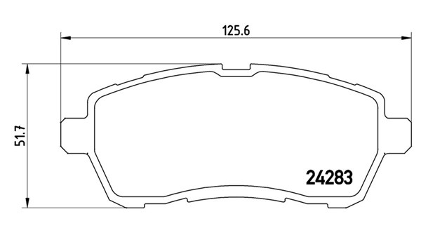 PASTIGLIE FRENO XTRA FORD FIESTA