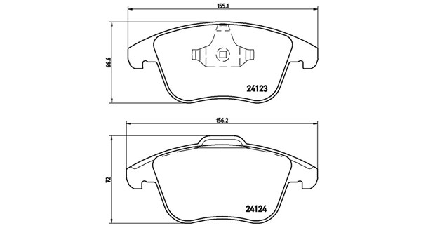 PASTIGLIE FRENO XTRA FORD MONDEO