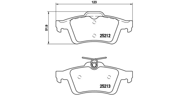 PASTIGLIE FRENO XTRA FORD FOCUS