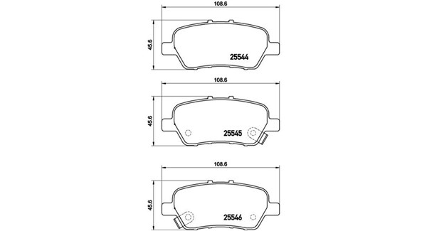 PASTIGLIE FRENO HONDA