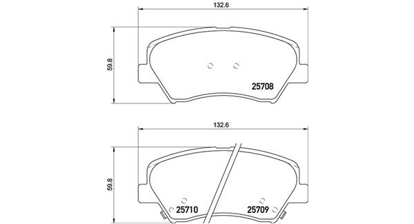 PASTIGLIE FRENO XTRA HYUNDAI ELANTRA