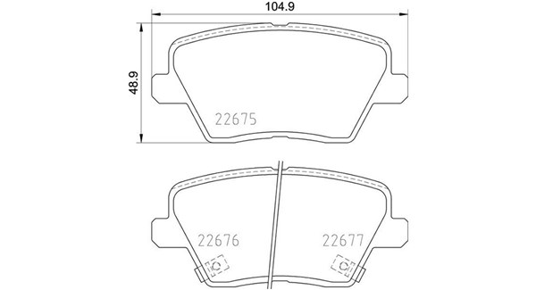 PASTIGLIE FRENO HYUNDAI/KIA