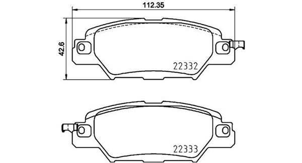 PASTIGLIE FRENO MAZDA