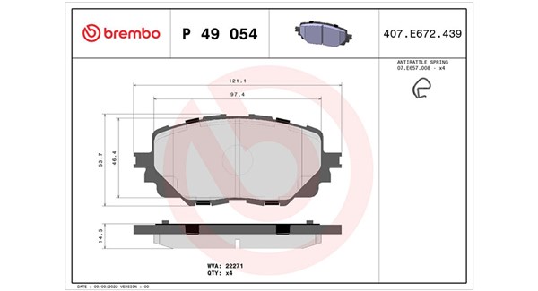 PASTIGLIE FRENO FIAT