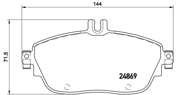 PASTIGLIE FRENO XTRA MERCEDES-BENZ A-CLA
