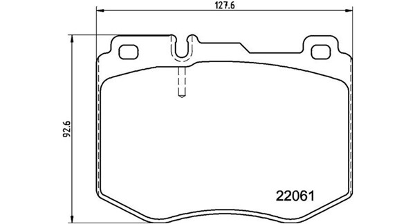 PASTIGLIE FRENO MERCEDES-BENZ/MERCEDES-B