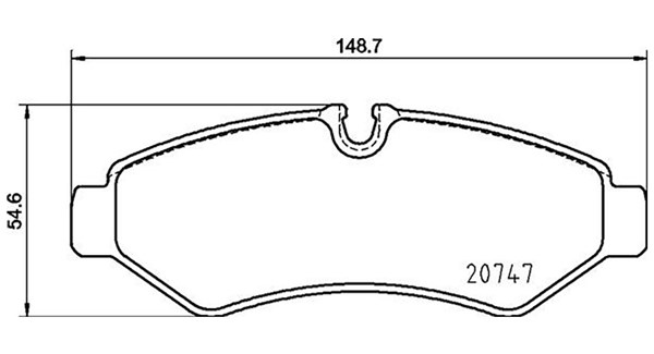 PASTIGLIE FRENO MERCEDES-BENZ