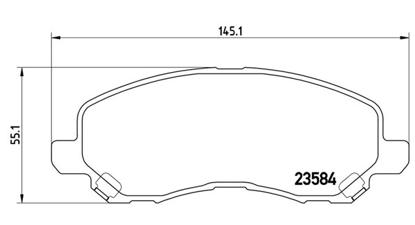 PASTIGLIE FRENO XTRA CITRO N C4 AIRCROSS