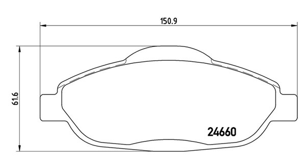 PASTIGLIE FRENO XTRA PEUGEOT 408