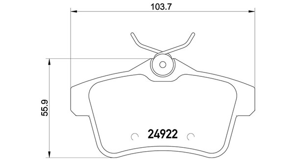 PASTIGLIE FRENO XTRA CITRO N C4 II