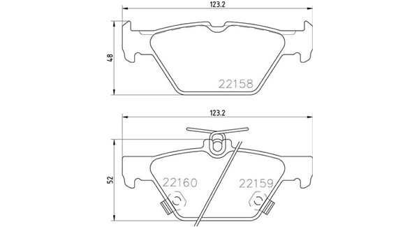 PASTIGLIE FRENO SUBARU