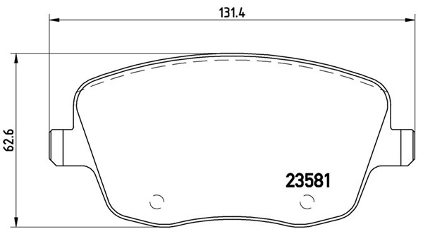 PASTIGLIE FRENO XTRA SEAT IBIZA III