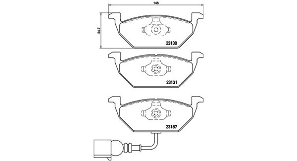 PASTIGLIE FRENO XTRA AUDI A2