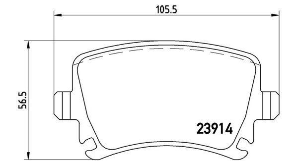PASTIGLIE FRENO XTRA AUDI A3