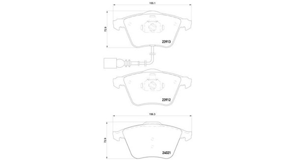 PASTIGLIE FRENO XTRA AUDI A3