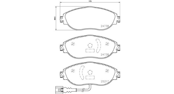 PASTIGLIE FRENO XTRA AUDI Q3