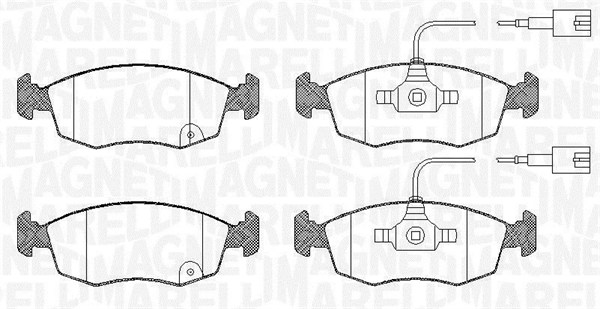 PASTIGLIE FRENO FIAT500 0.9 TWINAIR