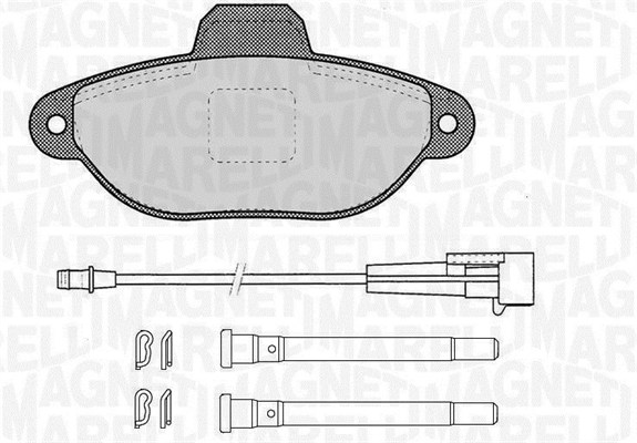 PASTIGLIE FRENO FIAT500