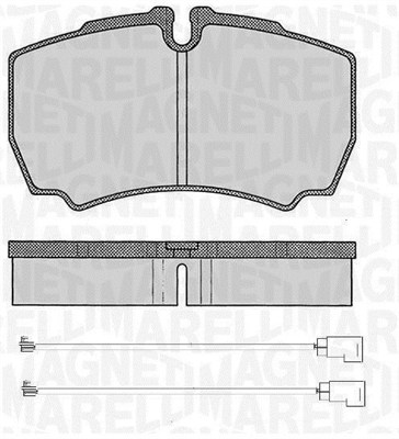 PASTIGLIE FRENO FORDTRANSIT