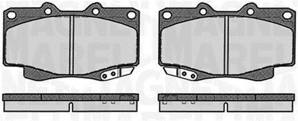 PASTIGLIE FRENO TOYOTAFORTUNER