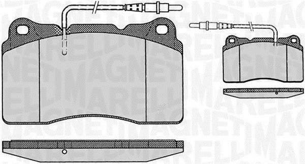 PASTIGLIE FRENO FIATULISSE II V6
