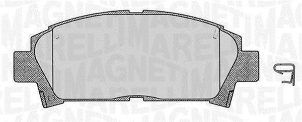 PASTIGLIE FRENO TOYOTAAVENSIS (T22)