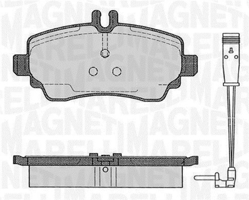 PASTIGLIE FRENO MERCEDESVANEO (414)