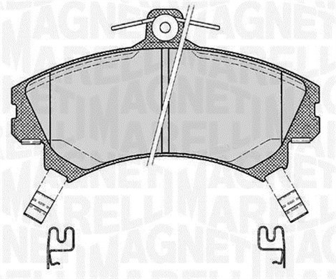 PASTIGLIE FRENO MITSUBISHICOLT VI