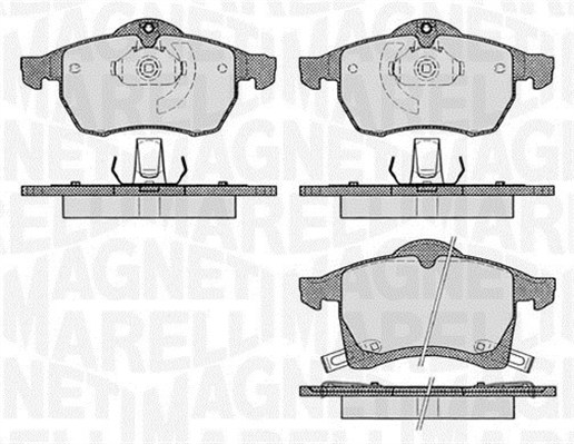 PASTIGLIE FRENO OPELASTRA G