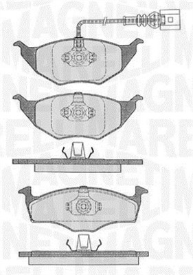 PASTIGLIE FRENO AUDIA 2