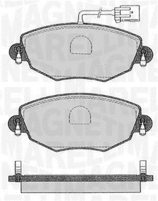 PASTIGLIE FRENO FORDMONDEO II (B5Y)
