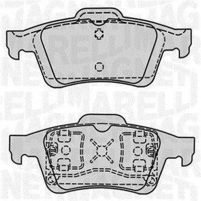 PASTIGLIE FRENO FORDFOCUS II