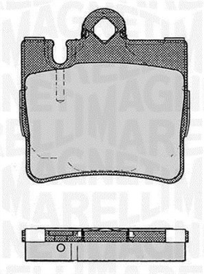 PASTIGLIE FRENO MERCEDESS (W220)