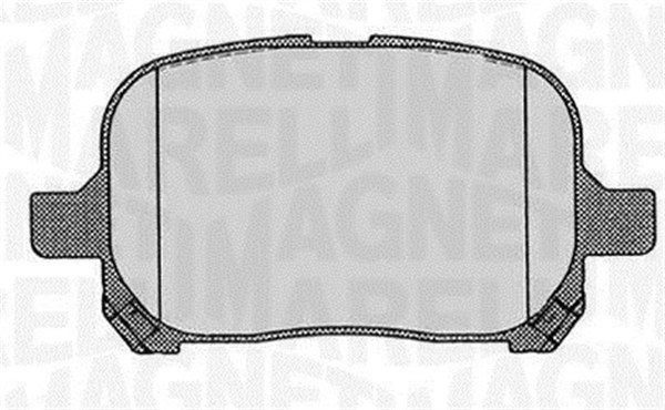 PASTIGLIE FRENO TOYOTAAVENSIS VERSO