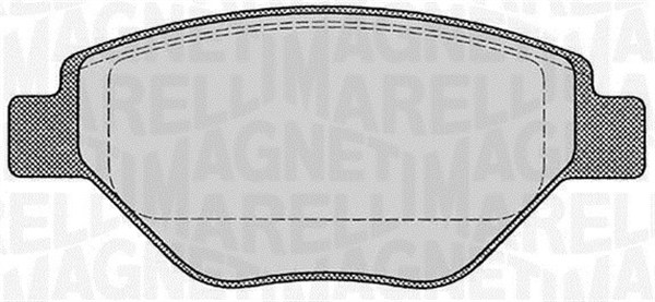 PASTIGLIE FRENO RENAULTMEGANE II 1.4 (72