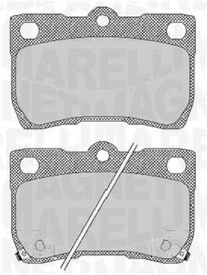 PASTIGLIE FRENO LEXUSIS II (GSE ,ALE ,US