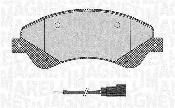 PASTIGLIE FRENO FORDTRANSIT
