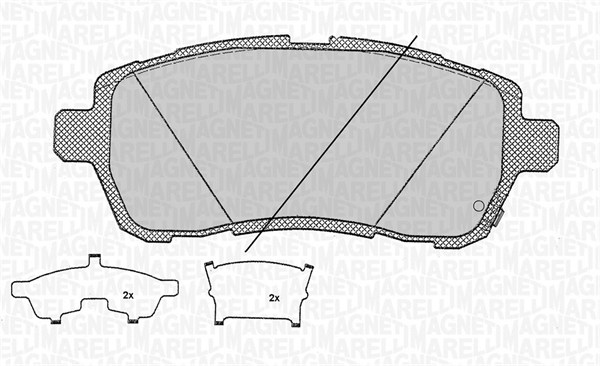 PASTIGLIE FRENO DAIHATSUCOO