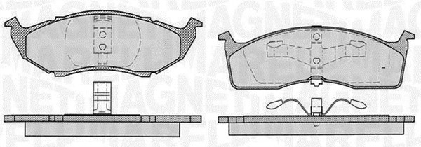 PASTIGLIE FRENO CHRYSLER GRAND VOYAGER I