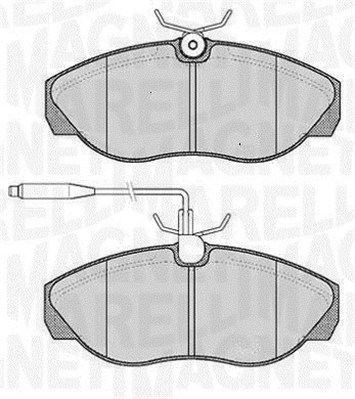 PASTIGLIE FRENO CITROEN JUMPER, FIAT DUC