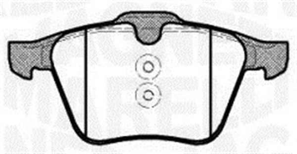 PASTIGLIE FRENO FORD S MAX, VOLVO S60/S8