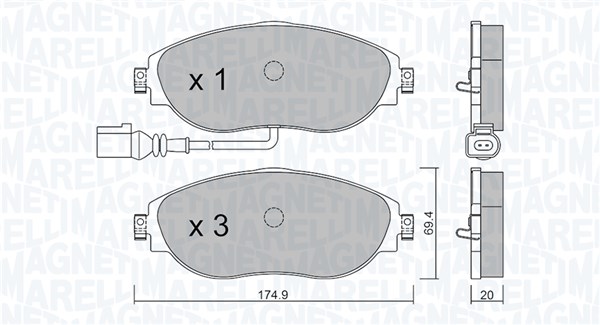 Pastiglie freni - Pasticche freni - Pattini freno