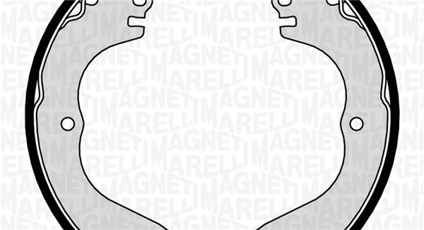 MARELLI GANASCIA FRENO MITSUBISHI PAJERO I