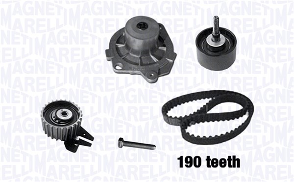 MARELLI KIT CINGHIE DISTRIBUZIONE + POMPA ACQUA