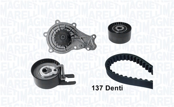 KIT CINGHIE DISTRIBUZIONE + POMPA ACQUA