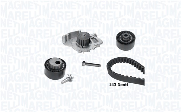 POMPA ACQUA E KIT CINGHIE DENTATE