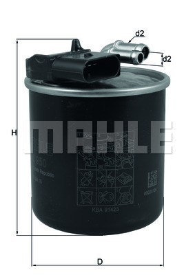 MAHLE FILTRO GASOLIO PASSENGER CARS