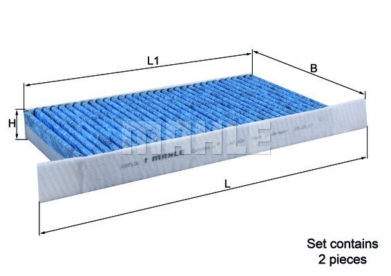 MAHLE FILTRO ABITACOLO CAREMETIX RENAULT